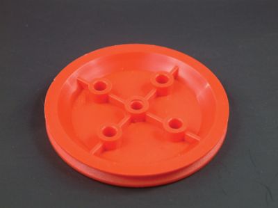 26526 60mm Diameter Red Pulley