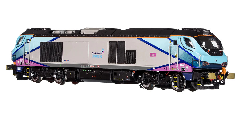 2D-022-015D Class 68 Felix 68031 Transpennine Express DCC Fitted