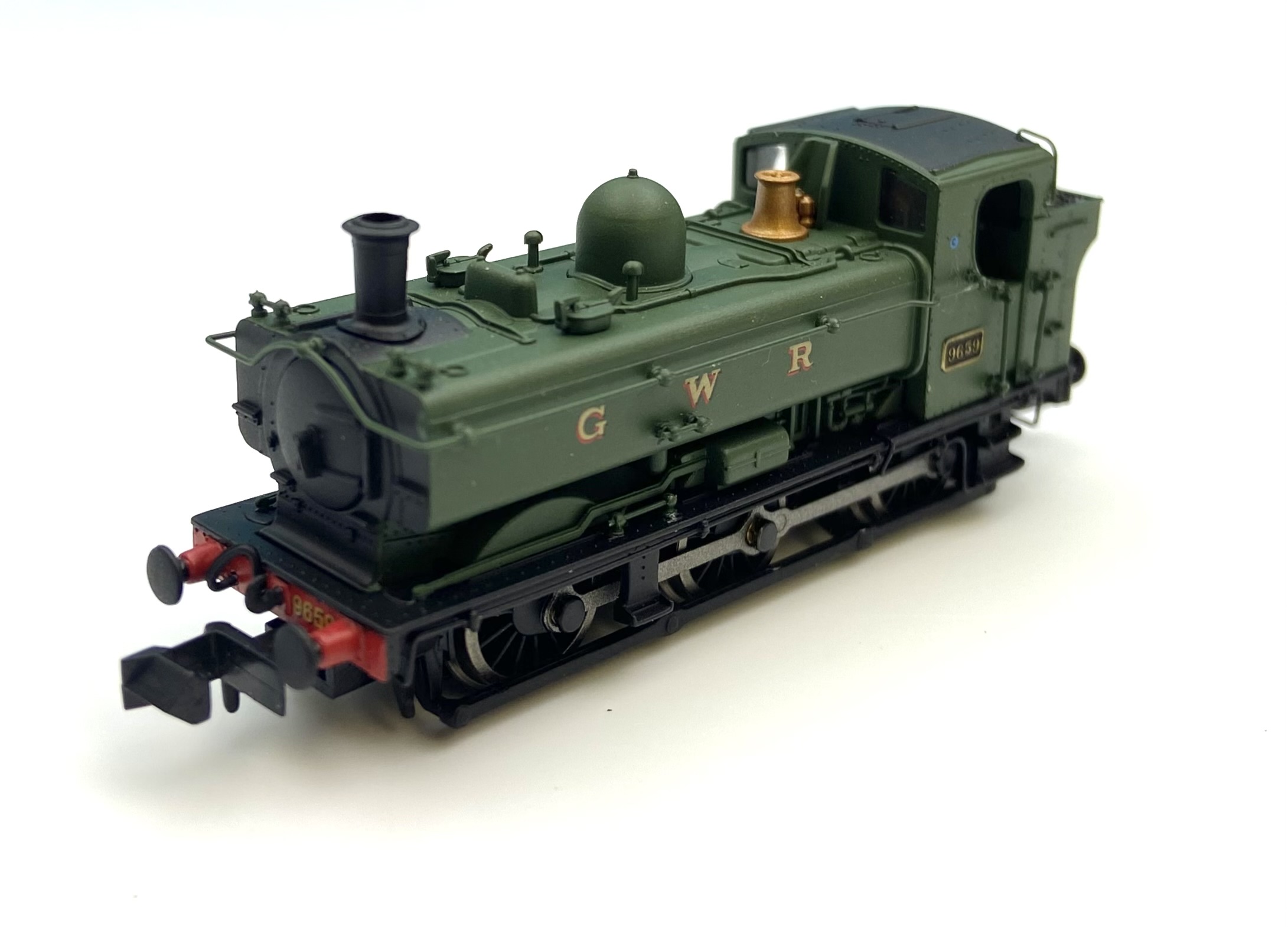 2S-007-031D Pannier 9659 GWR Green DCC Fitted