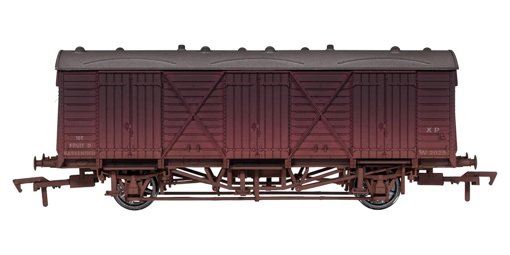 4F-012-046 Ventilated Van Bournville No 1 Weathered