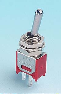 A28090 Pack of 5 SPST Sub Miniature switches. 2 positons