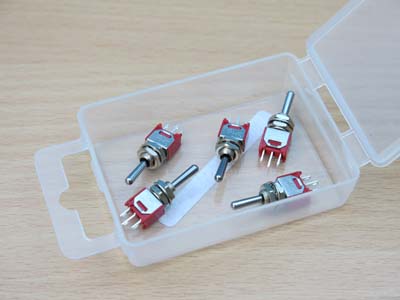 A28093 Pack of 5 SPDT Biased Sub Miniature Switches