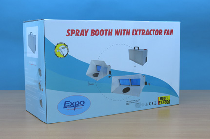AB500 Expo Portable Spray Booth