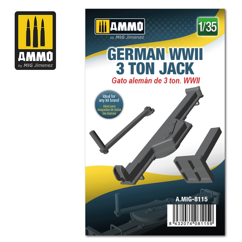 MIG8115 1/35 GERMAN WWII 3 TON JACK