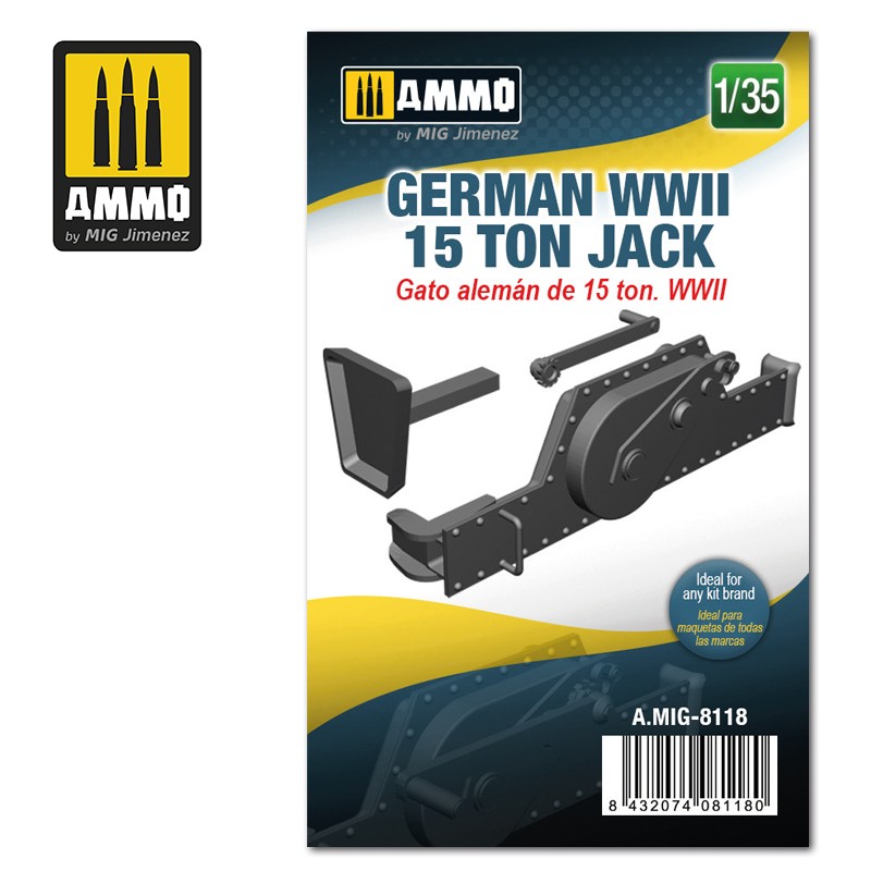 MIG8118 1/35 GERMAN WWII 15 TON JACK