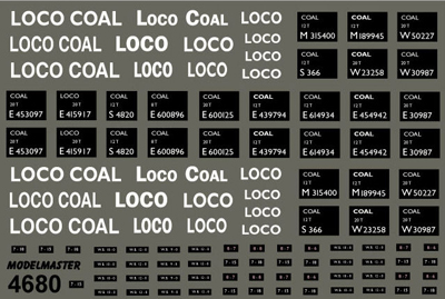 MM4680 BR LOCO COAL WAGONS