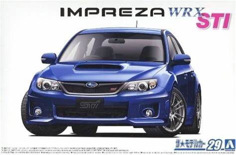 05834 Aoshima 1/24 SUBARU GRB IMPREZA WRX STI '10