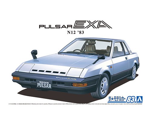 06272 Aoshima 1/24 NISSAN HN12 PULSAR EXA '83