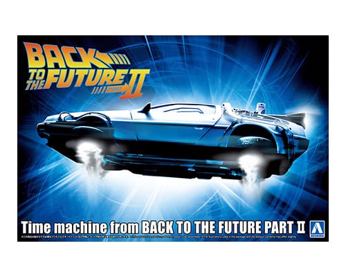 06437 Aoshima 1/24 TIME MACHINE FROM BACK TO THE FUTURE PART 2