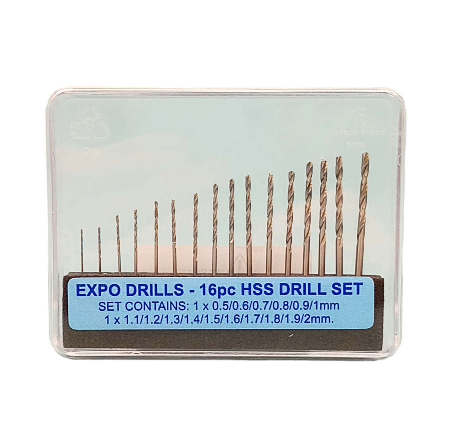 11516 16pc HSS Twist Drill Set