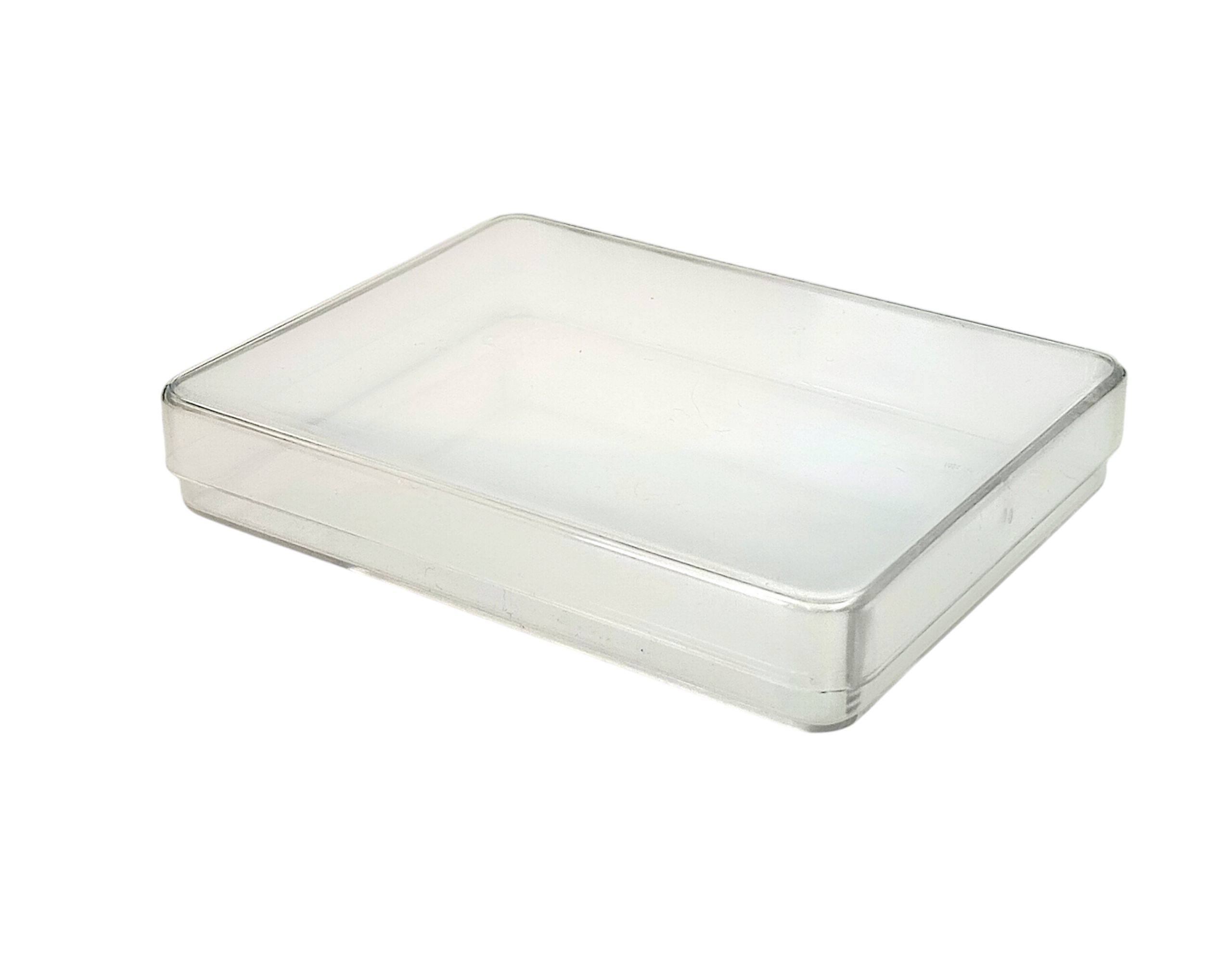 18904 Clear Plastic Box - 84 x 63 x 13mm