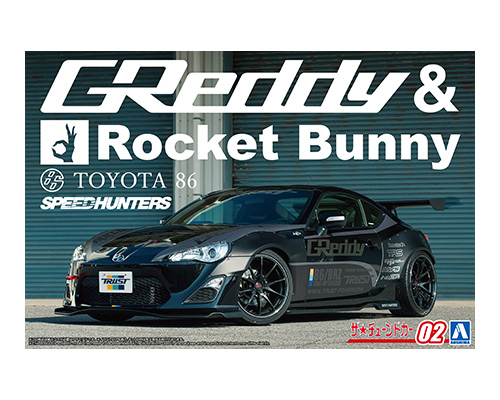 20104 Aoshima 1/24 ZN6 Toyota 86 '12 GREDDY & ROCKET BUNNY VOLK RACING