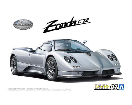 20211 Aoshima 1/24 PAGANI ZONDA C12S '00