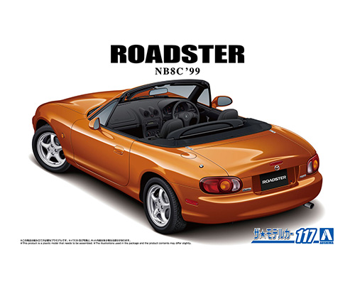 20468 Aoshima 1/24 MAZDA MX5 NB8C ROADSTER RS '99