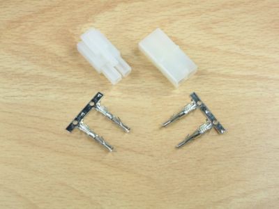 21039 Pair of 7.2v Tamiya style battery connectors