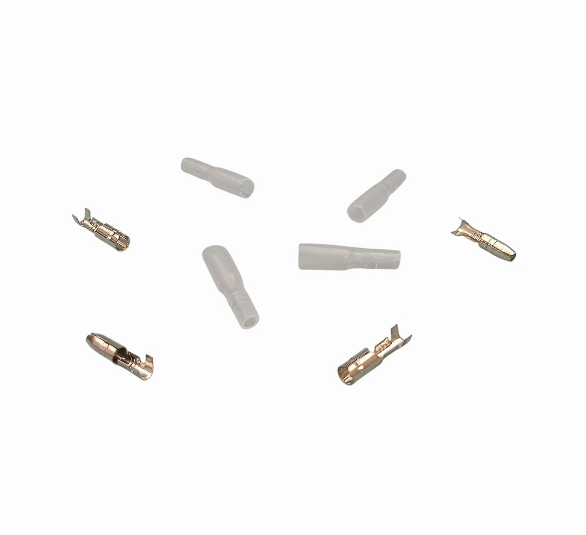 21040 Pair of motor connectors with boots