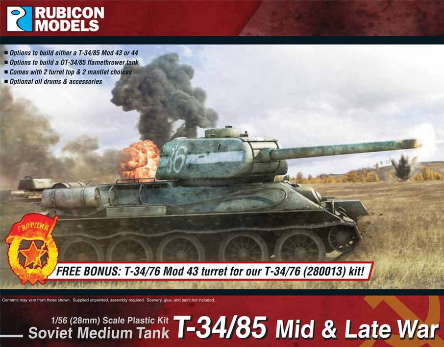 280021 Rubicon Models T-34/85