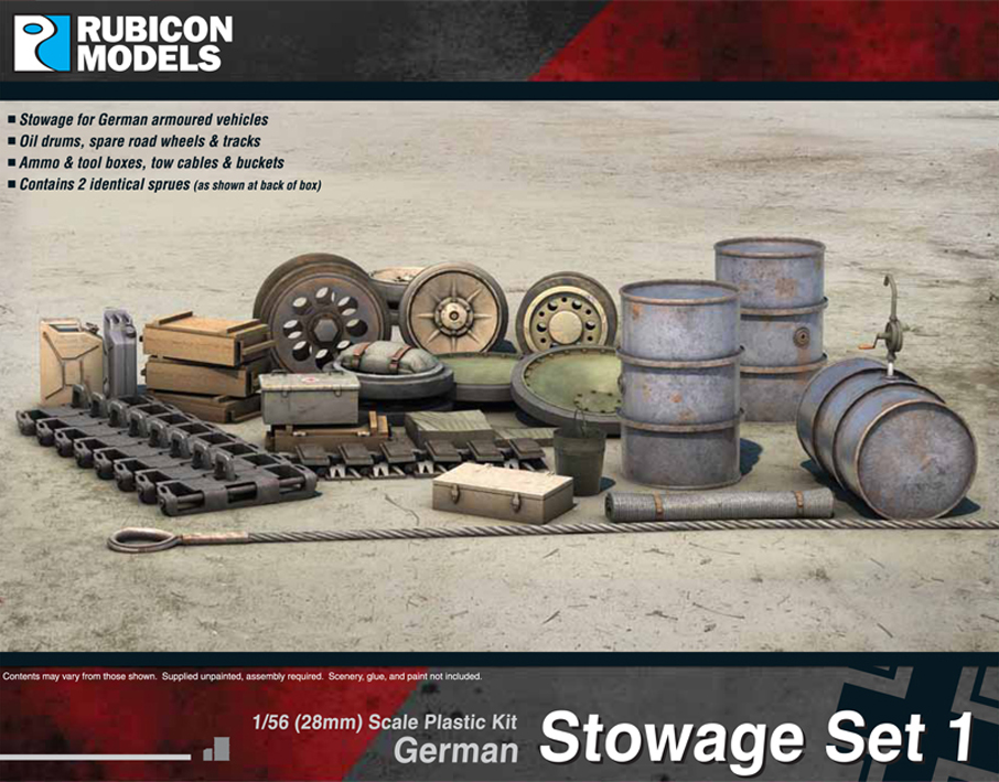 280022 Rubicon Models German Stowage Set 1