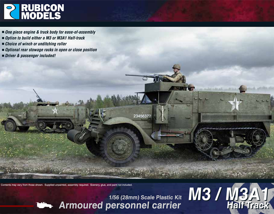 280027 Rubicon Models M3 / M3A1 Half Track