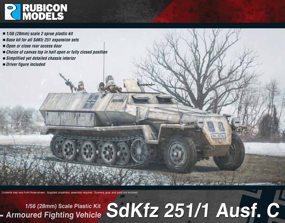 280031 Rubicon Models SdKfz 251/1 Ausf C
