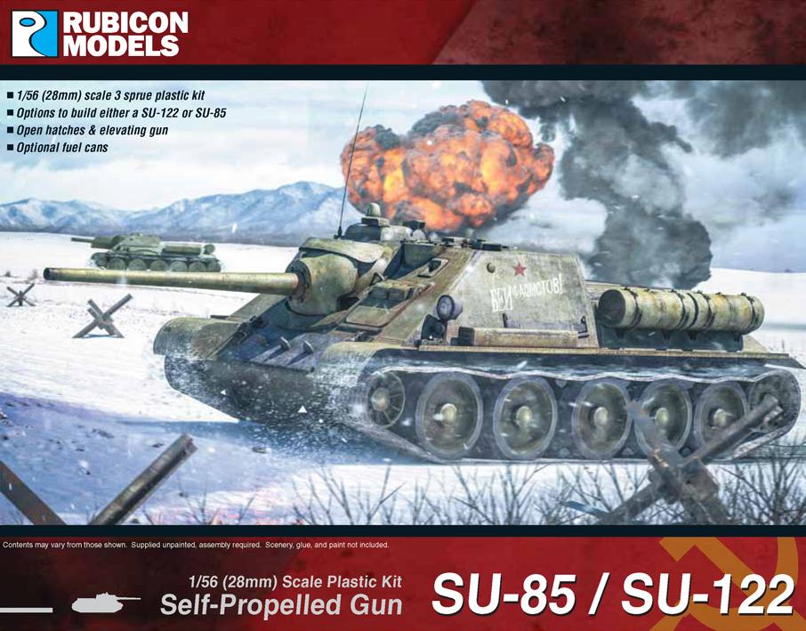 280034 Rubicon Models SU-85 / SU-122