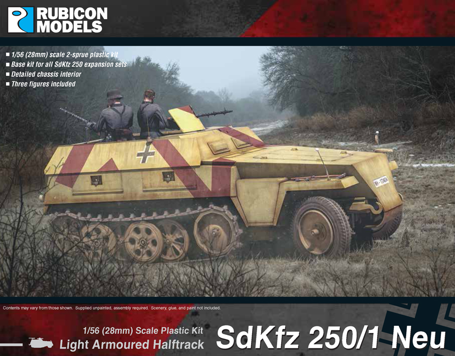 280038 Rubicon Models SdKfz 250/1 Neu