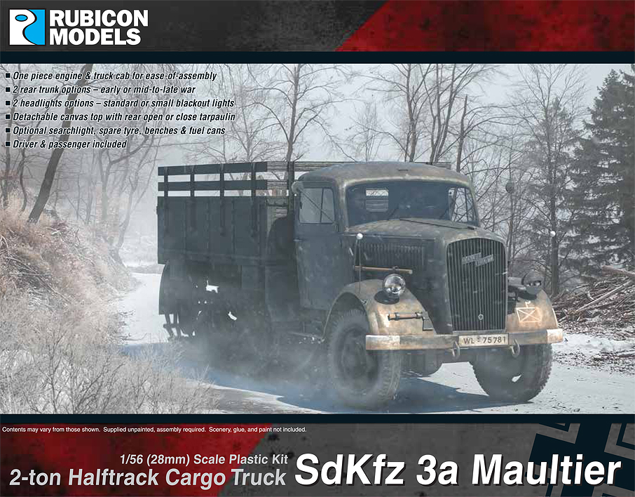 280046 Rubicon Models SdKfz 3a Opel Maultier