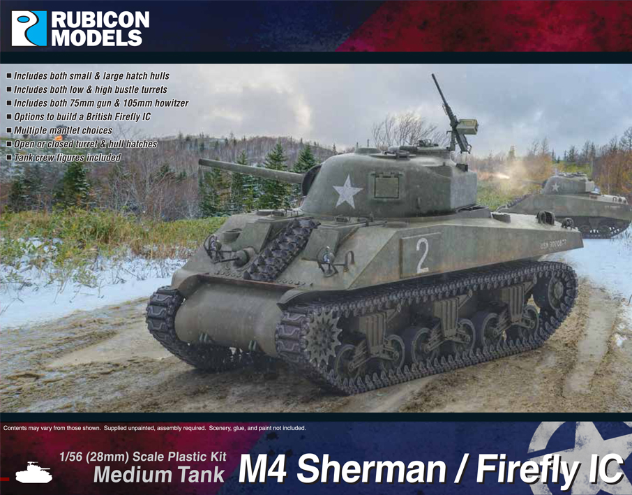 280060 Rubicon Models M4 Sherman / Firefly IC