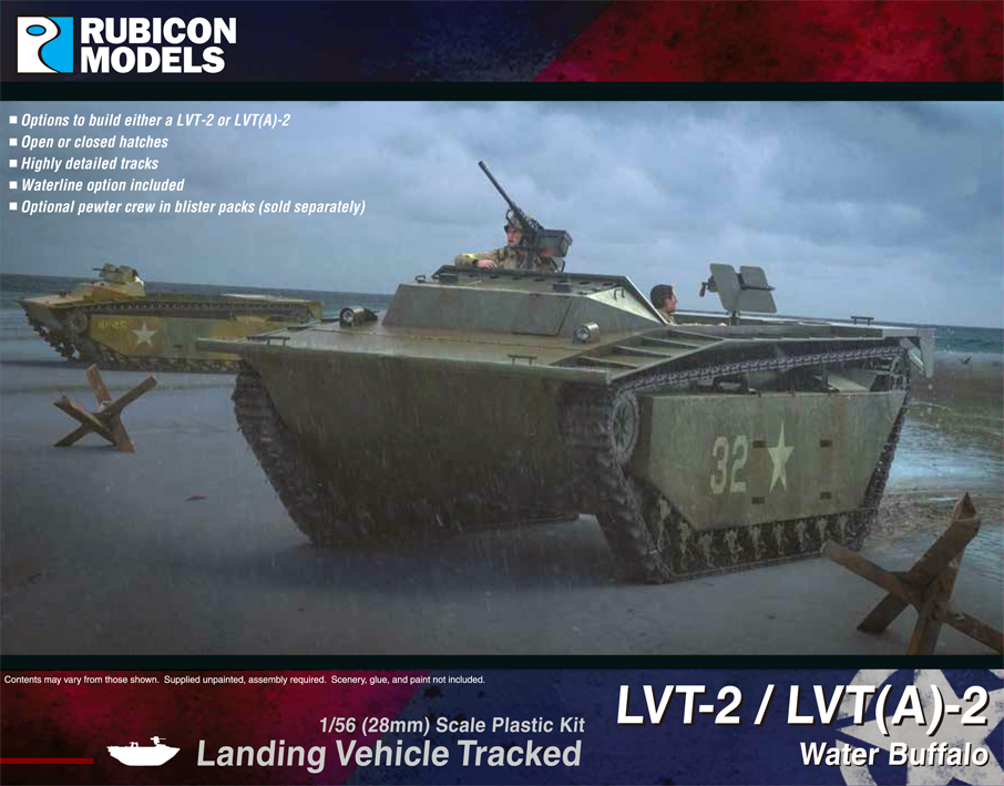 280067 Rubicon Models LVT-2 / LVT(A)-2 Water Buffalo