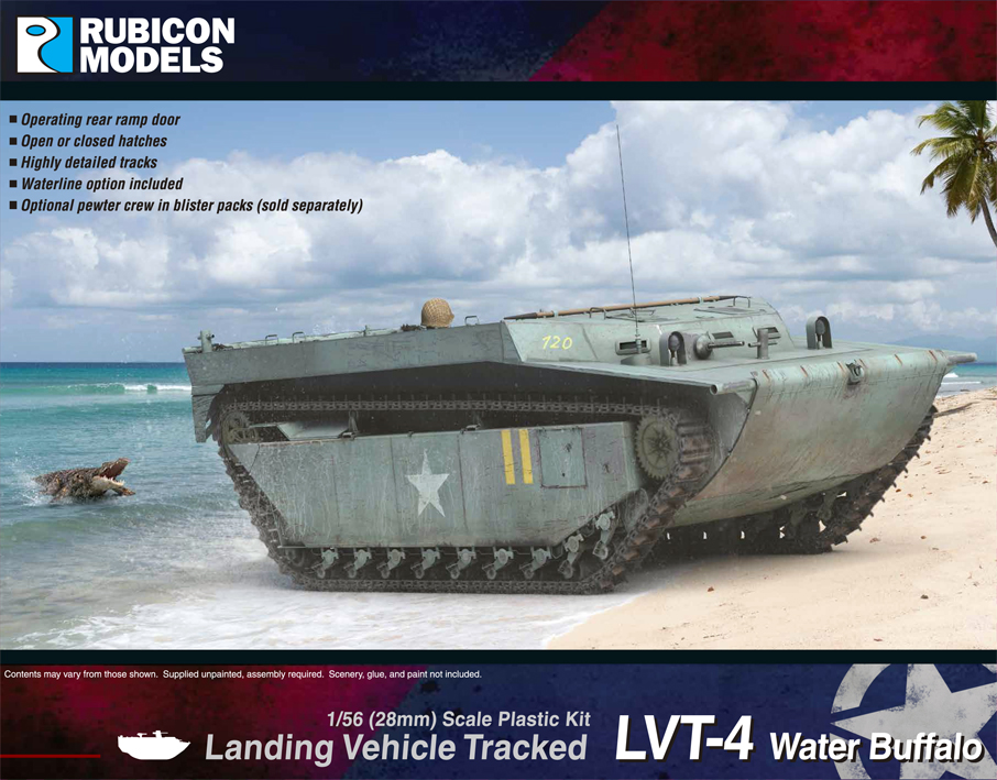 280068 Rubicon Models LVT-4 Water Buffalo