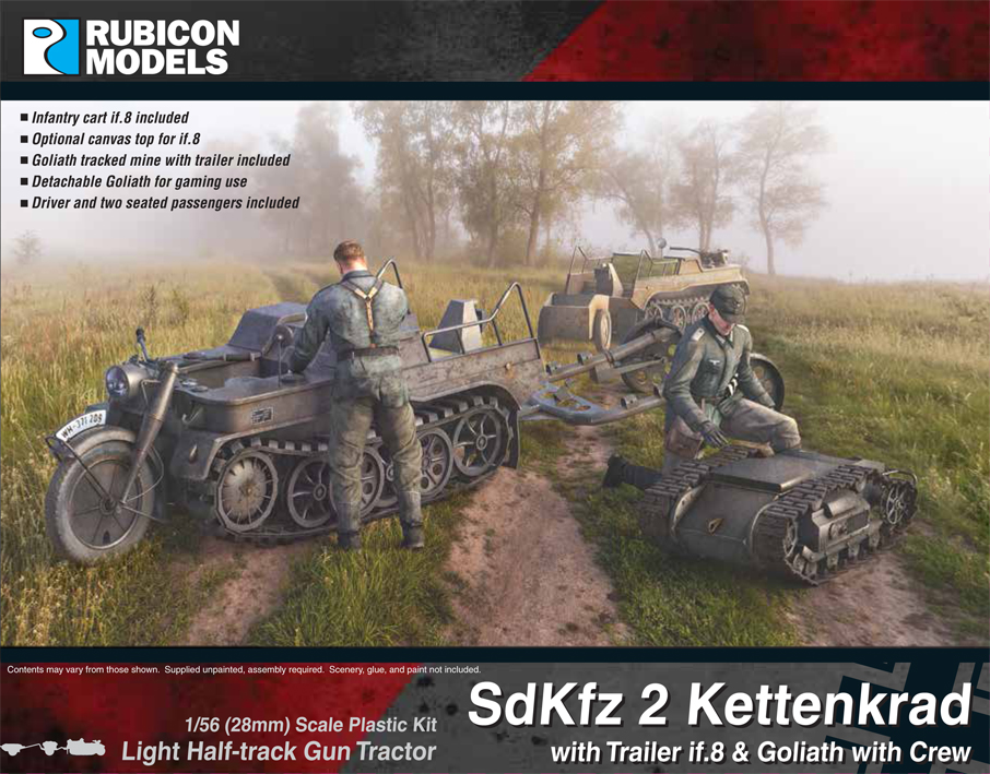 280071 Rubicon Models Sdkfz 2 Kettenkrad