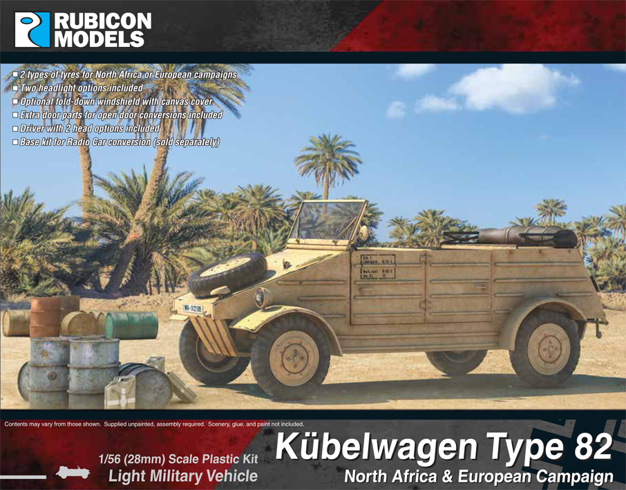 280072 Rubicon Models Ku¨belwagen Type 82