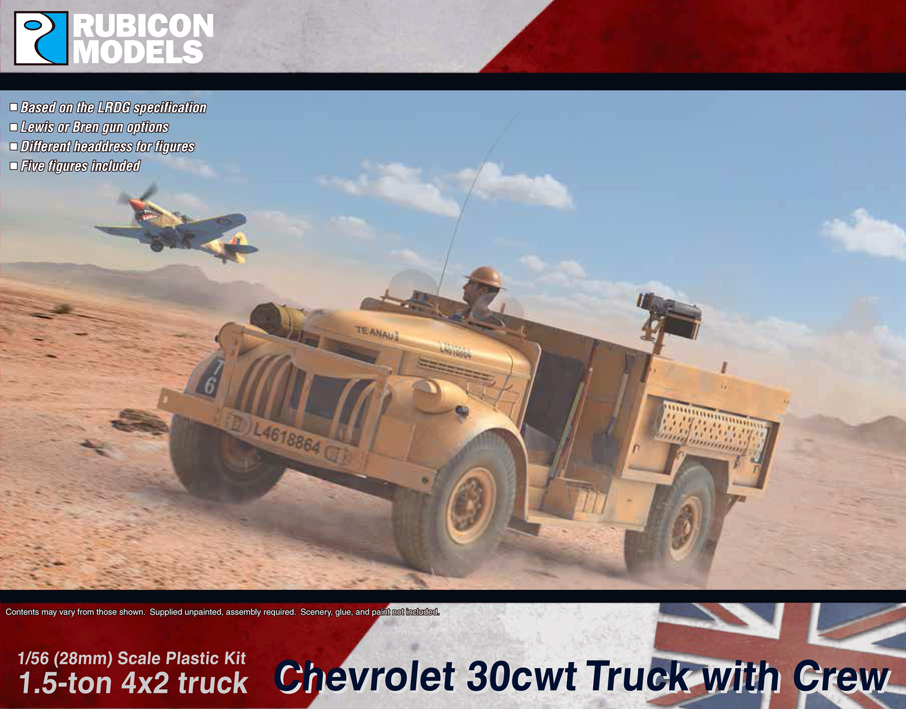280075 Rubicon Models Chevrolet WB 30cwt Truck