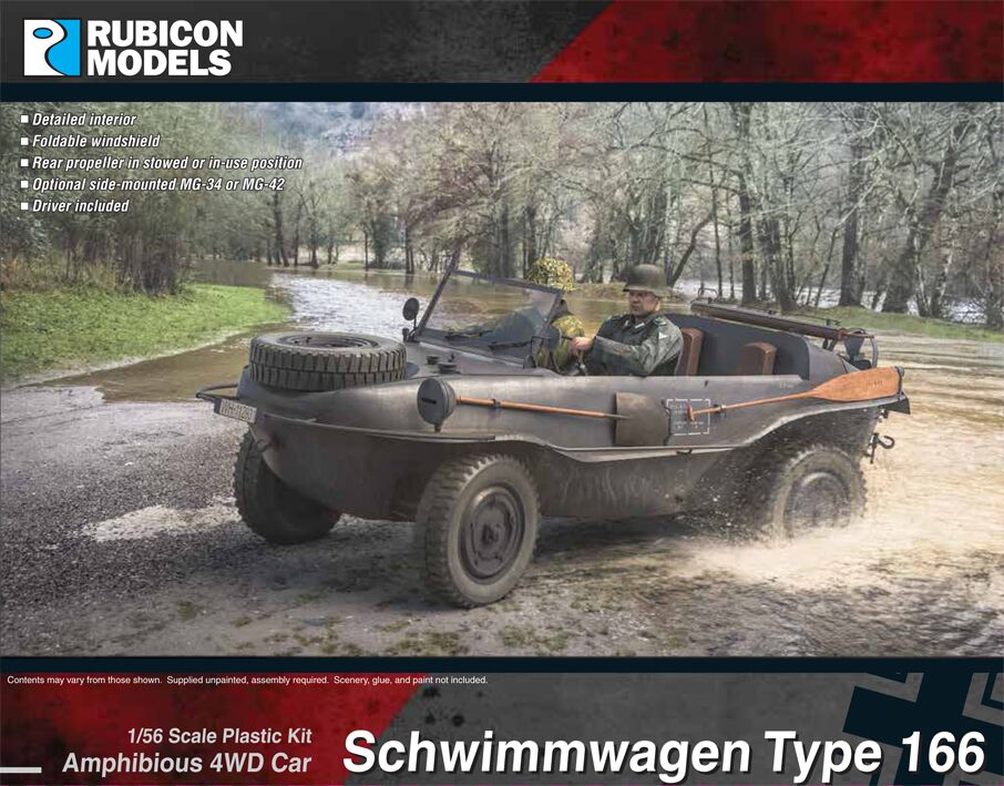 280080 Rubicon Models Schwimmwagen Type 166