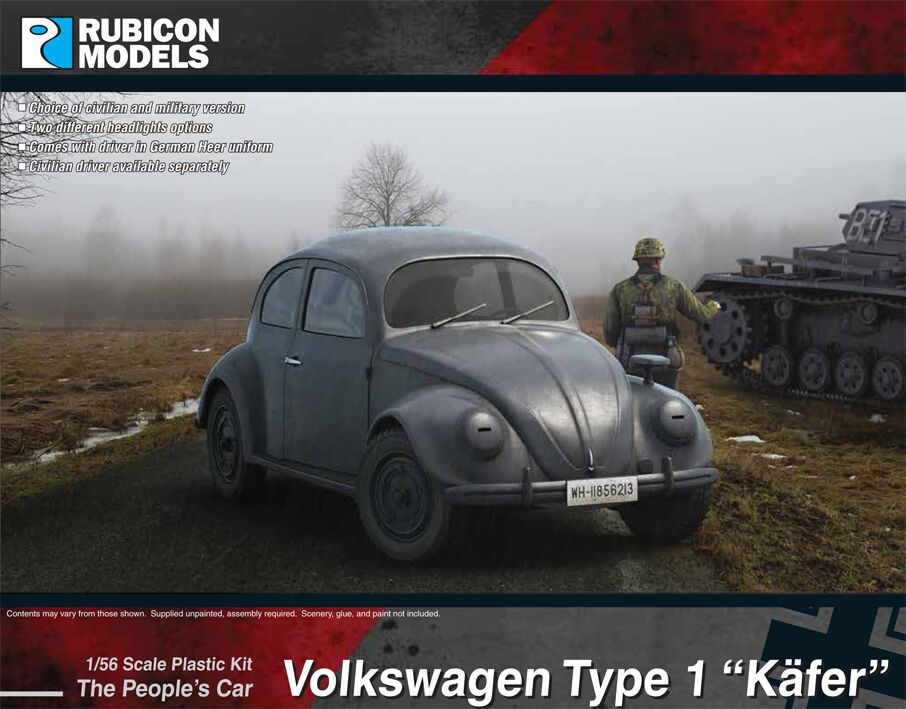 280081 Rubicon Models Volkswagen Type 1 