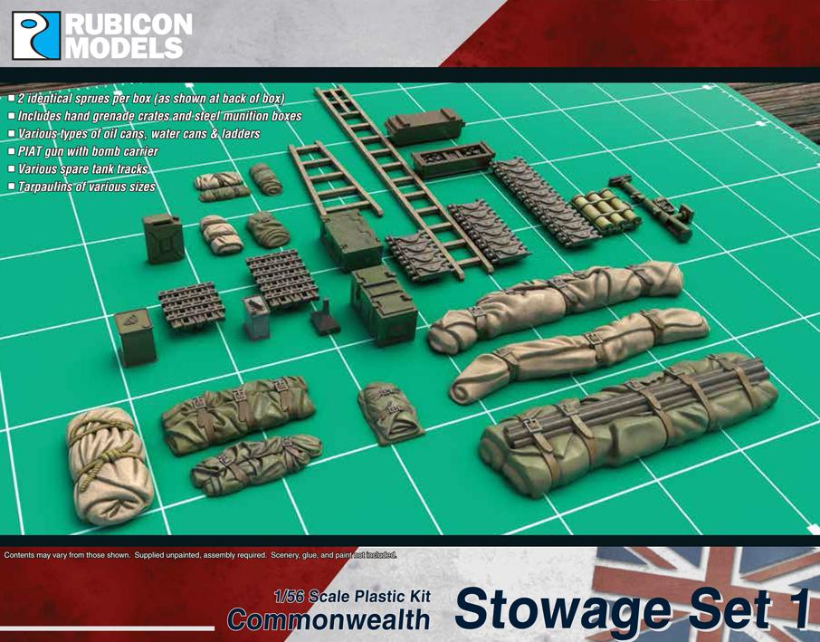 280089 Rubicon Models Commonwealth Stowage Set 1