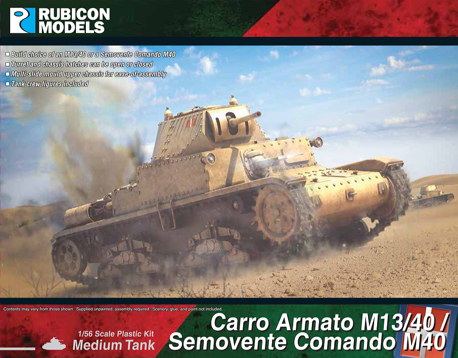 280095 Rubicon Models CARRO ARMATO M13/40