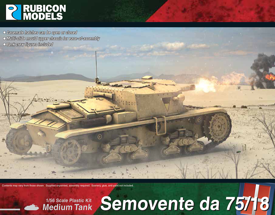 280096 Rubicon Models SEMEVENTE DA 75/18