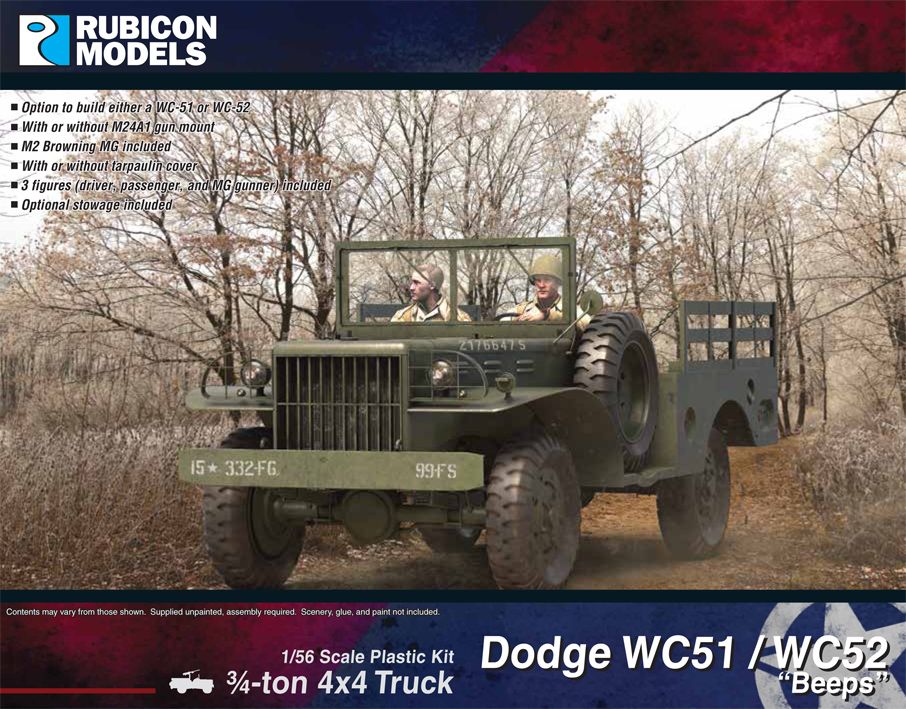 280101 Rubicon Models DODGE WC51/WC52