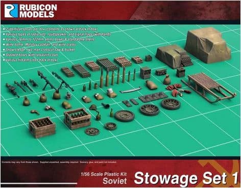 280117 Rubicon Models SOVIET STOWAGE SET 1