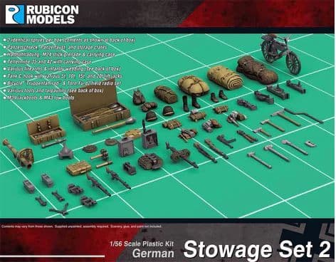 280118 Rubicon Models GERMAN STOWAGE SET 2