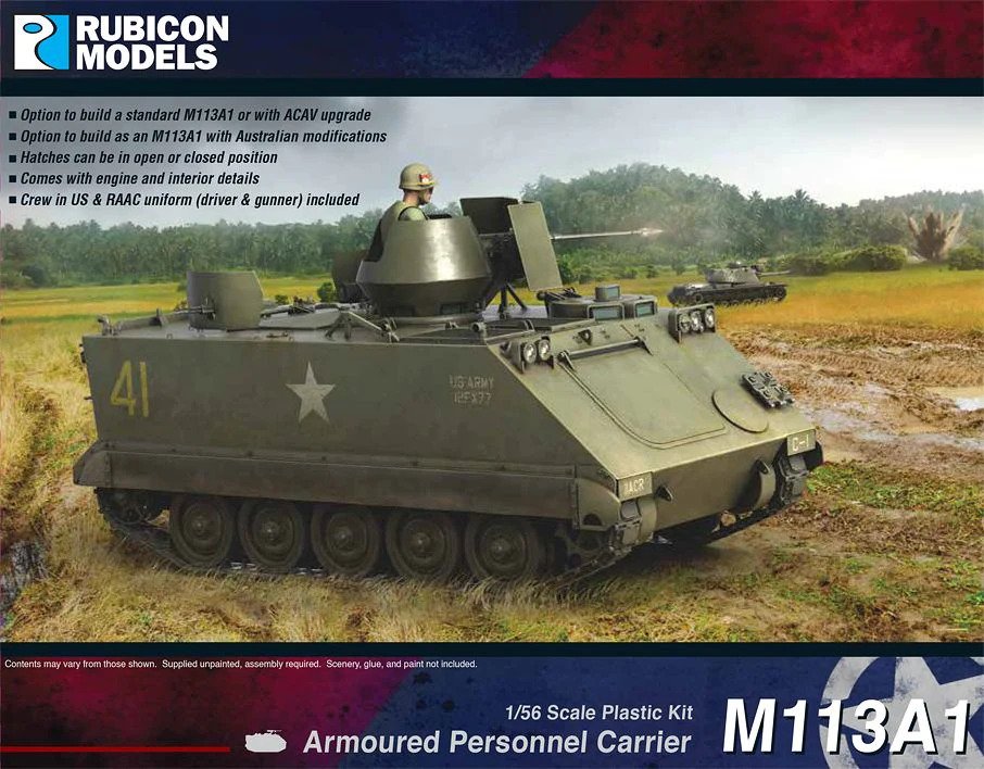 280134 Rubicon Models M113A1 ARMOURED PERSONNEL CARRIER
