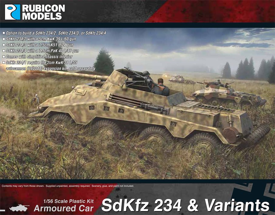 280138 Rubicon Models SDKFZ 234 & VARIANTS