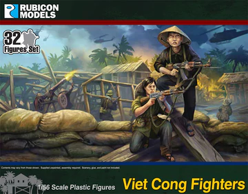 281001 Rubicon Models VIETCONG FIGHTERS