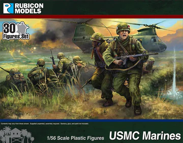281002 Rubicon Models USMC MARINES & COMMAND