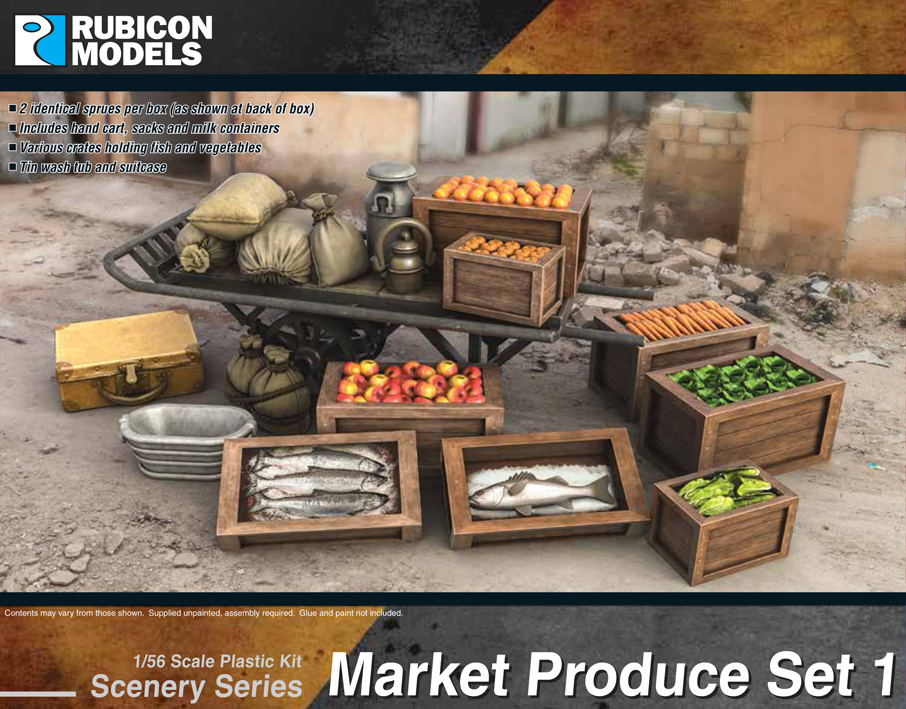 283008 Rubicon Models MARKET PRODUCE SET 1