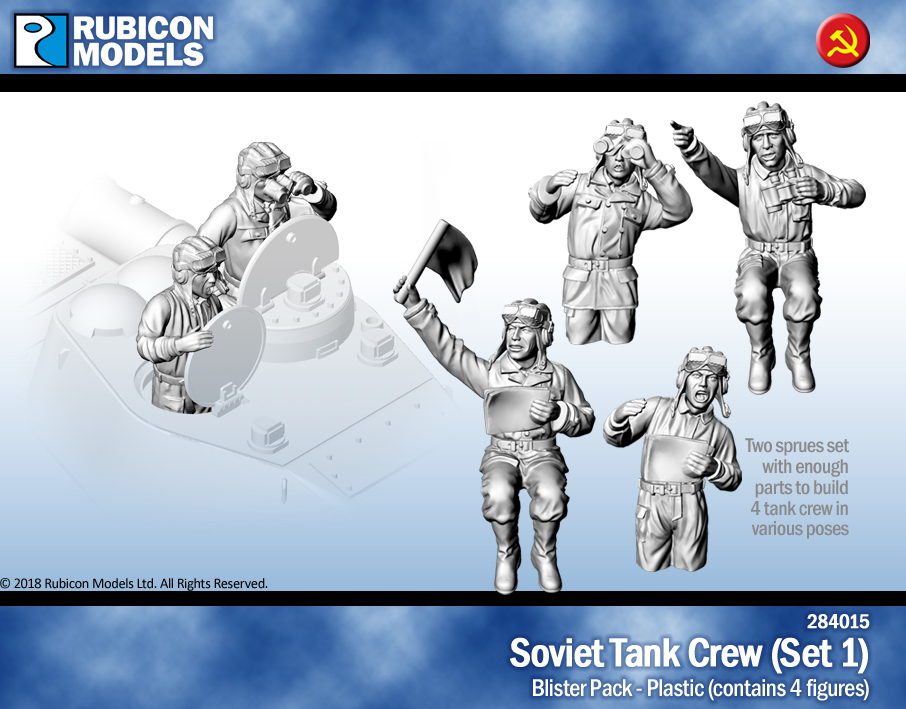 284015 Rubicon Models Soviet Tank Crew