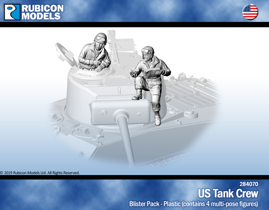 284070 Rubicon Models US Tank Crew
