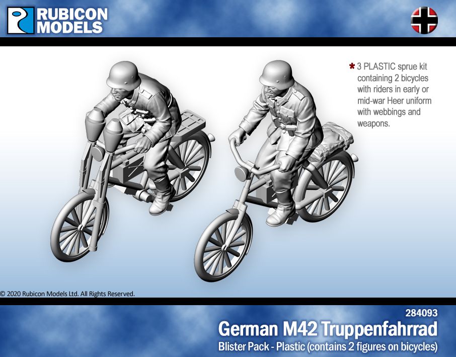 284093 Rubicon Models GERMAN M42 TRUPPENFAHRRAD