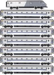 2D-017-101 Chiltern Railway 8 pc Slam Door Set with DVT